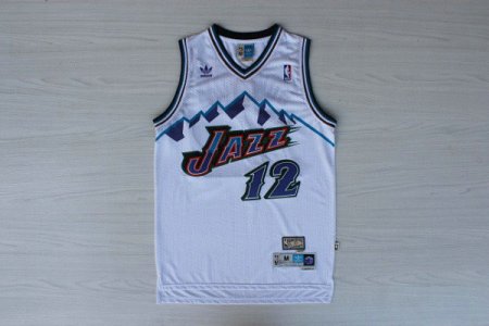 Maillot De Basket Utah Jazz John Stockton 12 Eyed Tennis Fans Mount Shasta